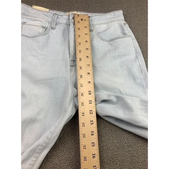 L‘Agence Women’s Sz 27 White Distressed Fringe High Rise High Line Skinny Jeans - Picture 7 of 14